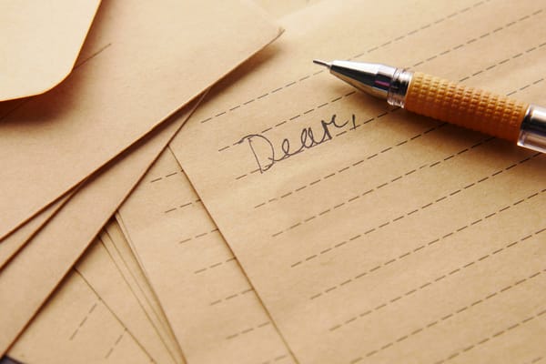 Write A Letter To Yourself